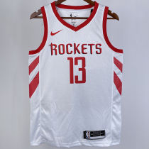 Rockets HARDEN #13 White Home NBA Jerseys