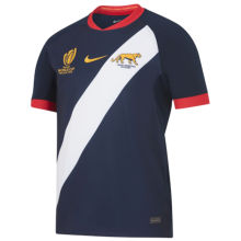 2023 Argentina RUGBY WORLD CUP Away Black Rugby Jersey 阿根廷