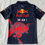 2022 Red Bull Racing Black F1 Team Kids POLO T-Shirt