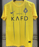 RONALDO #7 Al Nassr 1:1 Quality Home Yellow Fans Jersey 2023/24 ★★