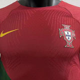 2022/23 Portugal Home Player Version Long Sleeve Jersey 长袖