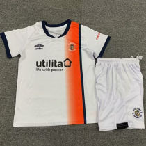 2023/24 Luton Town Away White Kids Soccer Jersey