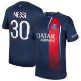 2023/24 PSG 1:1 Quality Home Blue Fans Soccer Jersey