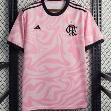 2023 Flamengo Pink Fans Soccer Jersey