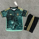 2023 Germany Women World Cup Away Kids Soccer Jersey