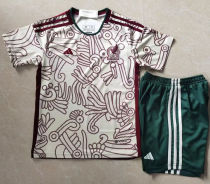 2022/23 Mexico Away Kids Soccer Jersey