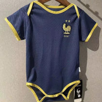 2022/23 France Home Blue Baby Suit