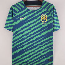 2022 Brazil Green Fans Training Jersey