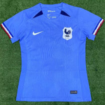 2023 France Women World Cup Home Blue Women Jersey 女装