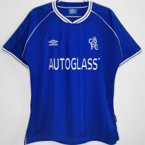 1999/2001 CFC Home Blue Retro Soccer Jersey