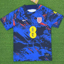 2023/24 England Blue Training Soccer Jersey