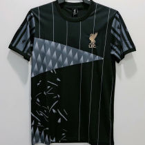 LFC Classic Version Black Retro Soccer Jersey