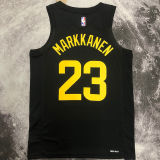 2023 Jazz MARKKANEN #23 Black NBA Jerseys