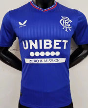 2023/24 Glasgow Rangers Home Blue Player Version Jersey