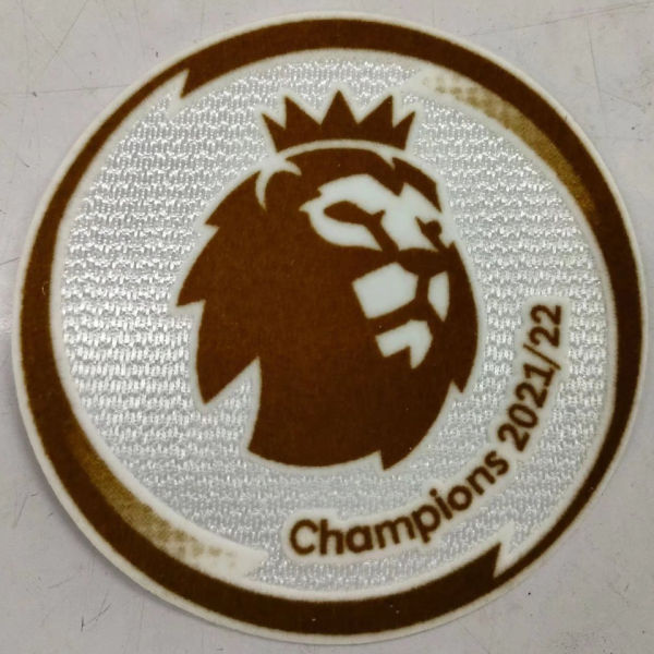 2021/22 Premier League Gold Flocking Patch 2021/22英超植绒章  (You can buy it alone OR tell us which jersey to print it on. )