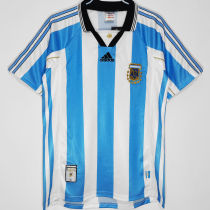 1998/99 Argentina Home Retro Soccer Jersey