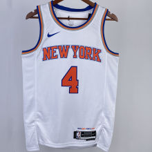 2023/24 NY Knicks ROSE #4 White NBA Jerseys