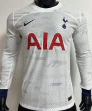 2023/24 TH FC Home White Player Version Long Sleeve Jersey