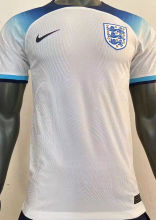 2022/23 England Home White Player Version Soccer Jersey