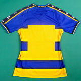 2001/2002 Parma Home Yellow Retro Soccer Jersey