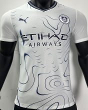 2024/25 Man City Away White Player Version Jersey
