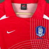 2002 South Korea Home Red Retro Soccer Jersey