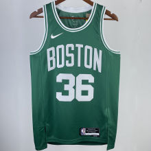 2023/24 Celtics SMART #36 Green NBA Jerseys 热压
