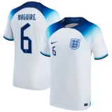 MAGUiRE #6 England Home 1:1 White Fans Jersey 2022/23 ★★