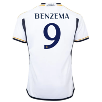 BENZEMA #9 RM Home 1:1 Quality Home Fans Jersey 2023/24