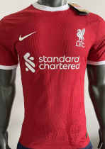 2023/24 LFC Home Red Player Version Soccer Jersey