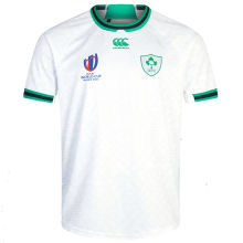 2023 Irish IRFU RUGBY WORLD CUP Away White Rugby Jersey Ireland爱尔兰