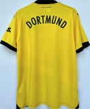 2023/24 BVB 1:1 Quality Home Yellow Fans Soccer Jersey