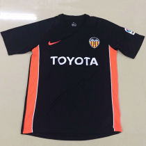 2006 Valencia Awya Black Retro Soccer Jersey