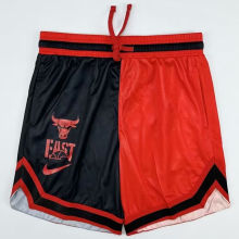 2023/24 Bulls Black Red NBA Pants