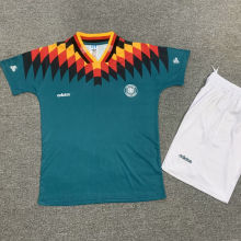 1994 Germany Away Retro Kids Soccer Jersey