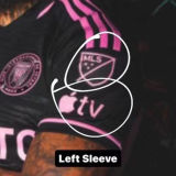 2023/24 Inter Miami 1:1 Quality Away Black Fans Jersey 胸前新广告