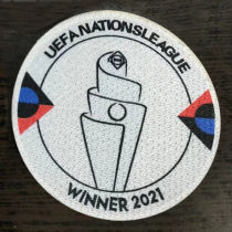 2021 UEFA NATIONSLEAGUE WINNER Patch 2021 欧国联冠军章 (You can buy it Or tell me to print it on the Jersey )