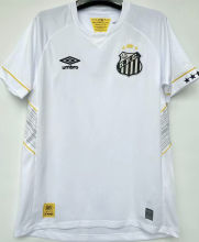 2023/24 Santos 1:1 Quality Home White Fans Soccer Jersey