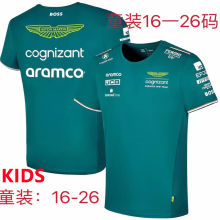 2023 Aston Martin F1 Green Team Kids T-Shirt 2023 (圆领 童装)