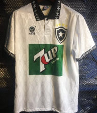1995 Botafogo Away White Retro Soccer Jersey