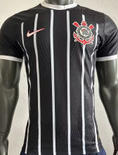 2023/24 Corinthians Away Black Player Version Soccer Jersey