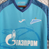 2023/24 Zenit Home Blue Fans Soccer Jersey