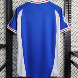 2000 Yugoslavia Home Blue Retro Soccer Jersey