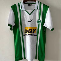 1996/97 Werder Bremen Home Green White Retro Jersey
