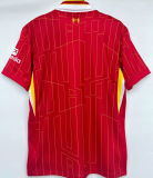 2024/25 LFC 1:1 Quality Home Red Fans Soccer Jersey