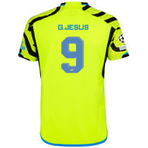 G.JESUS #9 ARS 1:1 Quality Away Fans Jersey 2023/24 (UCL Font)