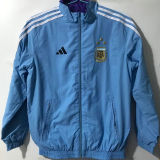 2023 Argentina Reversible Double-Sided Silica gel Windbreaker (3 Stars 3星 双面硅胶)