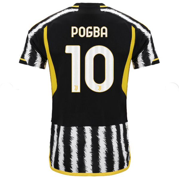 POGBA #10 JUV 1:1 Quality Home Fans Jersey 2023/24 ★★