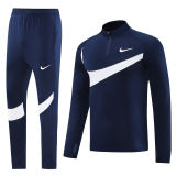 2024 Nk~ Sapphire Blue Sweater Tracksuit