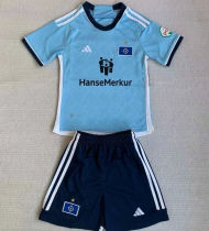 2023/24 Hamburger SV Away Kids Soccer Jersey 汉堡